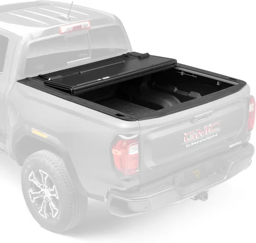 Vista 8 de RealTruck BAK BAKFlip F1 - Cubierta plegable rígida para caja de camioneta 772126 Se adapta a Chevy/GMC Colorado/Canyon 2015 - 2022 caja de 5