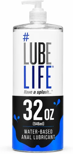Vista 14 de LubeLife - Lubricante personal a base de agua con sabor a melocotón y crema de Anal Delight, lubricante seguro para juguetes para hombres, mujeres