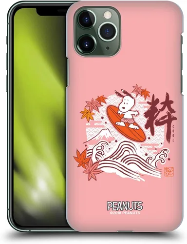 Vista 24 de Head Case Designs Funda rígida con licencia oficial de Peanuts Charlie Brown Oriental Snoopy compatible con Apple iPhone 7/8/SE 2020 y 2022