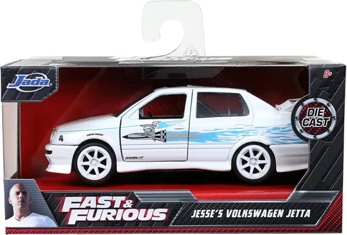 Vista 2 de Jada Fast & Furious 1:32 Jesse's Volkswagen Jetta - Coche fundido a presión, juguetes para niños y adultos