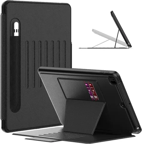 Vista 11 de BLOSOMEET Funda para iPad de 9ª generación 2021 de 10,2 pulgadas, color oro beige rosado