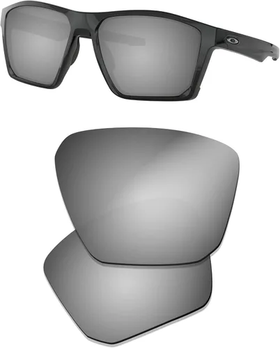 Vista 3 de Lentes de repuesto polarizadas para gafas de sol Oakley Targetline - Múltiples opciones, Negro+titanio+naranja+azul