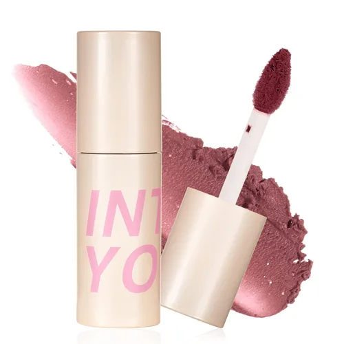 Vista 19 de INTO YOU Lápiz labial mate, Super Stay para mujer, tinte de labios de larga duración, impermeable, barro de labios, suave y ligero, mousse de C1
