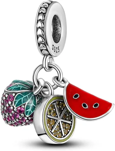 Vista 76 de KUNSIR Los abalorios se adaptan a pulseras Pandora para mujer, plata de ley 925, cuentas colgantes de joyería para niñas, dijes de feliz cumpleaños