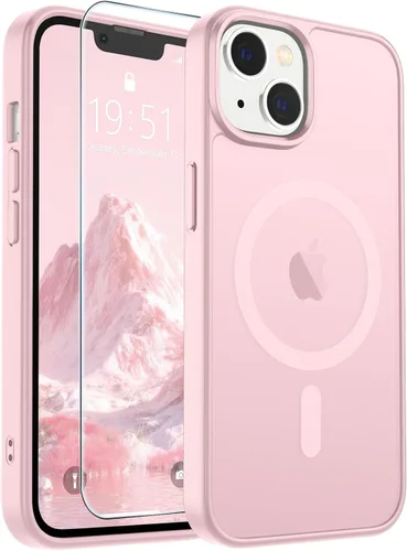 Vista 278 de SUPFINE Funda magnética para iPhone SE 2022 (3ª)/2020 (2ª), iPhone 8 (compatible con MagSafe) (protección contra caídas de grado militar), funda