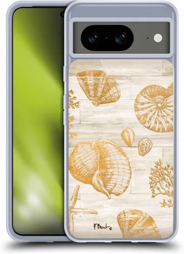 Vista 12 de Head Case Designs Officially Licensed Paul Brent Agate Mermaid Coastal Gel Case [Military Grade Protection] Compatible with Google Pixel 8 and