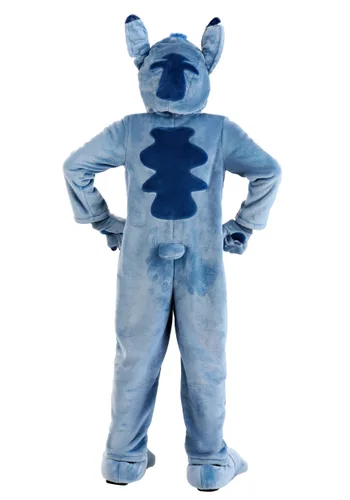 Vista 2 de Disfraz Deluxe de Stitch de Disney para Niños Multicolor
