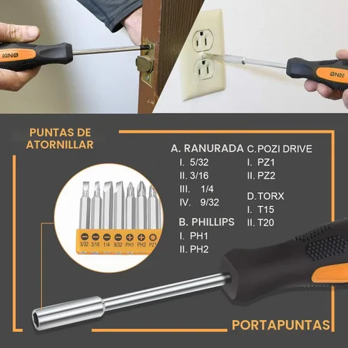 Vista 5 de DNA MOTORING 27pcs 12V 1300mAh Juego de taladro inalámbrico, taladro Driver Kit de herramientas para el hogar Juego de herramientas combinadas, Kit