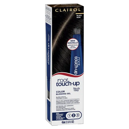 Vista 10 de Clairol Root Touch-Up - Gel de mezcla de color semipermanente para el cabello, 2 negros, paquete de 1