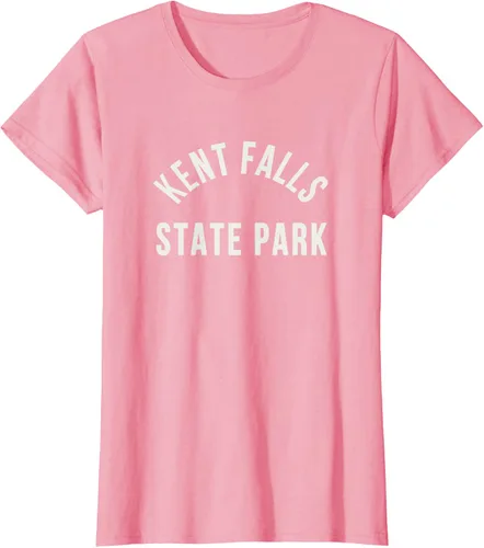 Vista 13 de Kent Falls State Park Connecticut Arch CT Camiseta, Azul