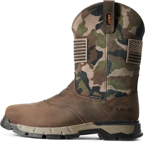 Vista 2 de ARIAT Rebar Flex Western - Puntera compuesta impermeable para hombre