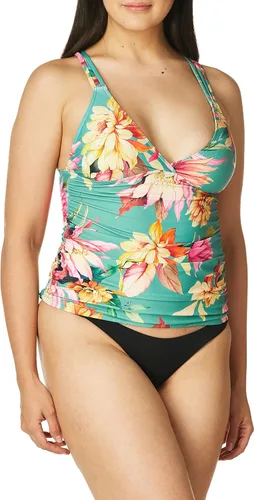 Vista 6 de La Blanca Traje de baño tankini con múltiples correas y espalda cruzada para mujer