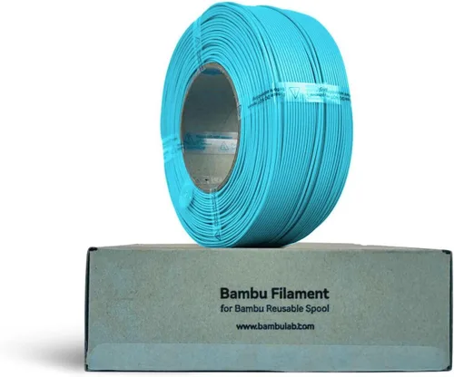 Vista 40 de Bambu Lab Filamento de ácido poliláctico mate para impresora 3D de 0.069 Bambú Verde (10501)