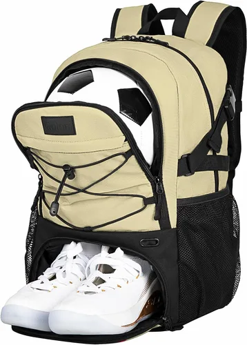Vista 44 de Goloni Mochila de fútbol,Mochila de baloncesto con compartimento para pelotas y compartimento para zapatos,Mochila para baloncesto,Fútbol
