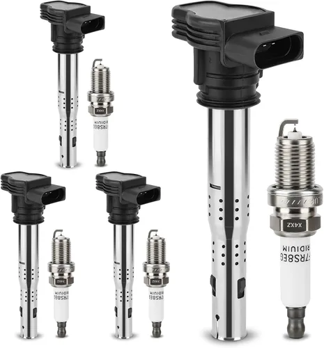 Vista 27 de Bobina de encendido UF230 y bujía doble de iridio 4504 para Toyota Tundra Sequoia LandCruiser 4Runner/Lexus GS430 GX470 LS430 LX470 LX570 SC430 V8.