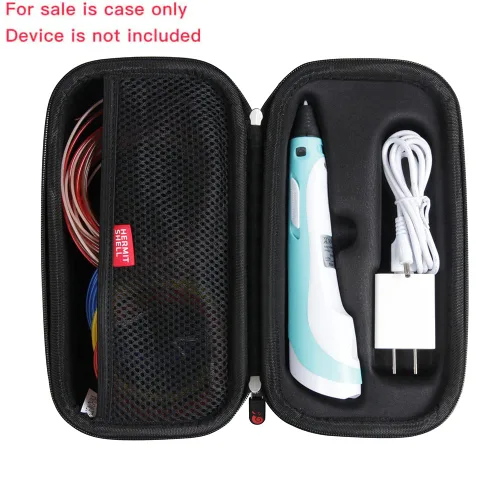 Vista 2 de Hermitshell Estuche de viaje duro para SCRIB3D P1 3D pluma de impresión (negro)