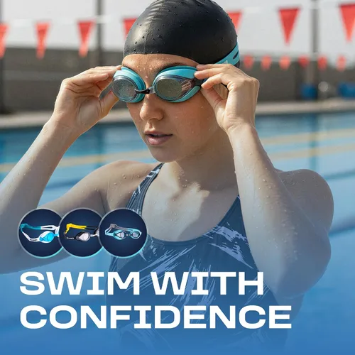 Vista 8 de Clear'r Dash Adult Swim Goggles