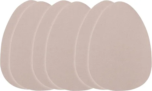 Vista 3 de ToBeInStyle 3 pares de brasier autoadhesivo invisible para mujer