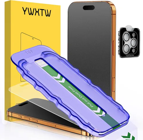 Vista 32 de YWXTW Protector de lente de cámara para iPhone 17 Pro, cobertura completa, protector de pantalla de lente de vidrio templado para iPhone 17 Pro