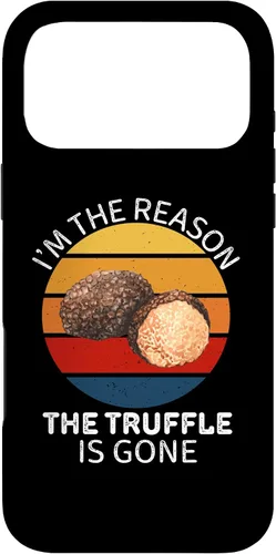 Vista 22 de Vintage I'm The Reason Truffle is Gone Food Lover Case for iPhone 16