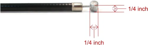 Vista 3 de The ROP Shop Cable del acelerador para cortacésped Honda HR194-SXA, HR214, HR215 y HR216