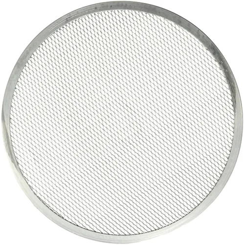 Vista 7 de American Metalcraft 18731 Pantalla rectangular de aluminio para hornear pizza, 11" L x 16" W