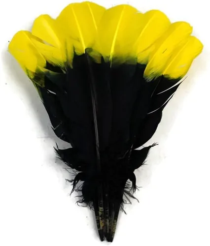 Vista 69 de 1/4 lb - Aqua Blue Pavo Marabou Corto Plumas Sueltas Mullidas Al Por Mayor A Granel