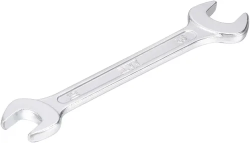 Vista 6 de uxcell Llave métrica doble de extremo abierto cromada, 0.394 in x 0.472 in