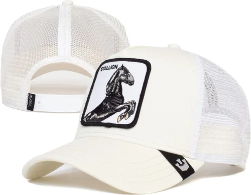 Vista 4 de Goorin Bros. Trucker Hat, The Farm - Gorra de béisbol de malla con cierre a presión para hombre