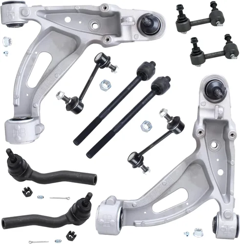 Vista 192 de Detroit Axle - Kit de suspensión frontal de 10 piezas para Dodge Avenger 2008-2014, Chrysler Sebring 2007-2010, 2 brazos de control inferiores, 2