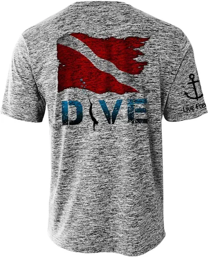Vista 2 de Dive Flag - Camiseta de manga corta para hombre