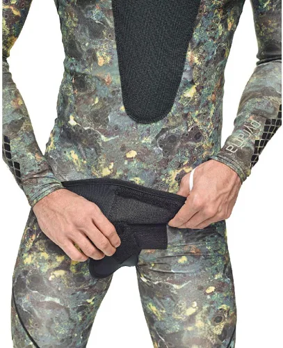 Vista 3 de SEAC Pirana Lycra Neopreno Verde Camuflaje