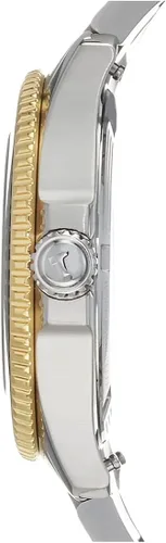 Vista 2 de Tissot Seastar 1000 - Reloj de cuarzo de 1.417in con correa de acero inoxidable, color gris, 18 (modelo T1202102105100)