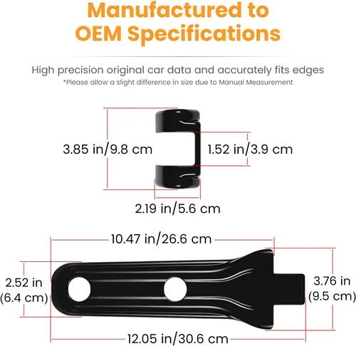 Vista 7 de Cubierta de bisagra para compuerta trasera de Jeep Wrangler JL JLU, accesorios de decoración exterior - 2018-2024, 2 puertas y 4 puertas, cubierta