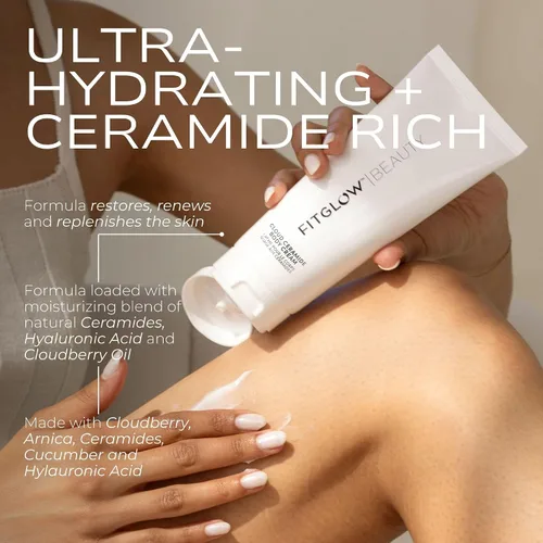 Vista 2 de Fitglow Beauty Cloud - Crema corporal de cerámica (8.45 onzas)