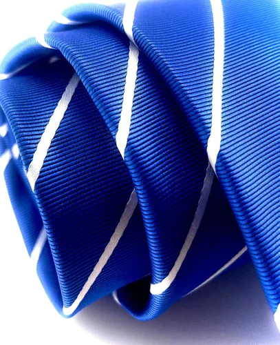 Vista 58 de Scott Allan - Corbatas de rayas para hombre - Corbata tejida para hombre