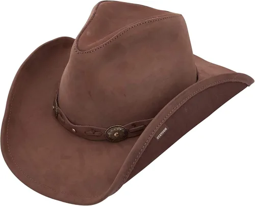 Vista 2 de Stetson Roxbury - Sombrero de vaquero de cuero moldeable