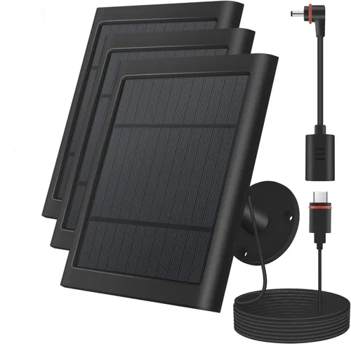 Vista 11 de Panel solar para cámara Ring (2ª generación) (Paquete de 2 piezas negras) (1 pieza negra)