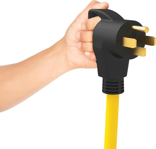 Vista 18 de Champion Power Equipment Cable de alimentación de generador RV de 30 pies, 50 amperios, 125/250 voltios, (14-50P a SS2-50R)