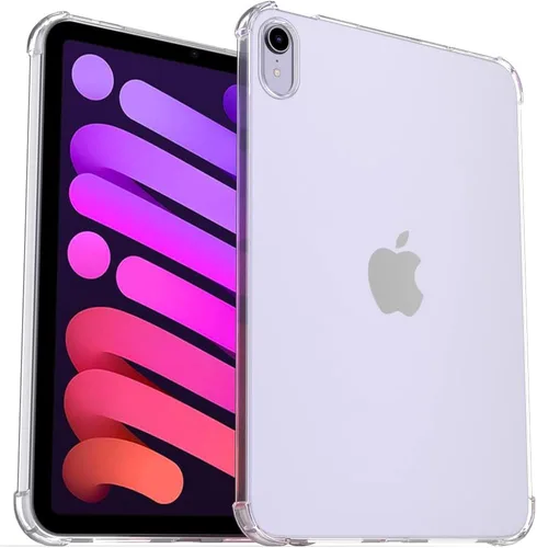 Vista 16 de Callyue Funda transparente para iPad mini 5 / Mini 4 / Mini 3 2 1, funda protectora de goma suave de silicona de esquina lateral para tableta Apple
