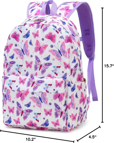 Vista 10 de CAMTOP Mochila preescolar para niños, mochila de jardín de infantes, mochila escolar, M
