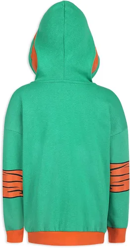 Vista 7 de Nickelodeon Teenage Mutant Ninja Turtles Michelangelo - Sudadera con capucha para niños grandes