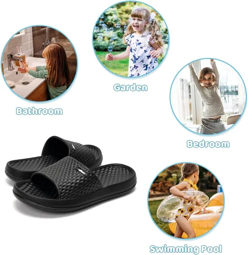 Vista 6 de FUNKYMONKEY Zapatos de agua unisex para niños y niñas