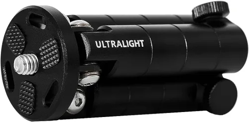 Vista 3 de Ultralight Adaptador de trípode de bastón de senderismo de 2.3 oz/67 g solamente – El taburete ULTripod Aluminio – Convierte postes o ramas