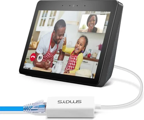 Vista 2 de Adaptador de Ethernet Micro USB OTG a RJ45 - Adaptador LAN con cable de 100 Mbps