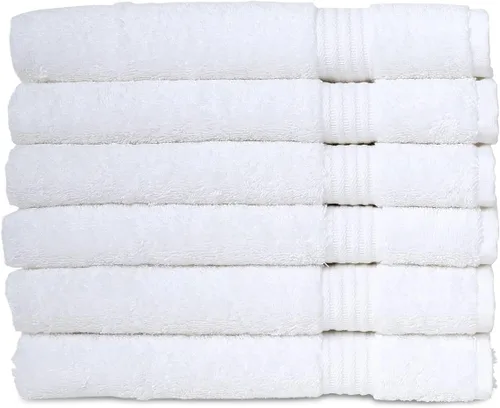 Vista 18 de TowelSelections Toallas suaves y absorbentes de algodón para baño, hotel, ducha, spa, gimnasio, toalla de baño, toalla de mano, 2 paños de baño