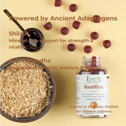 Vista 5 de Evere RootRise Gummies - Gomitas Shilajit + Ashwagandha
