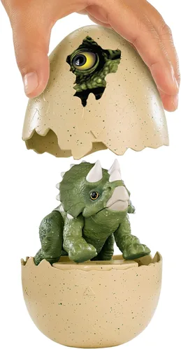 Vista 6 de JURASSIC WORLD HATCH 'N PLAY DINOS Triceratops