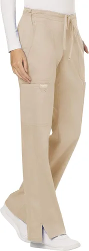Vista 7 de Cherokee - Pantalones quirúrgicos elásticos Workwear Revolution WW120 para mujer, suaves y con cordón ajustable