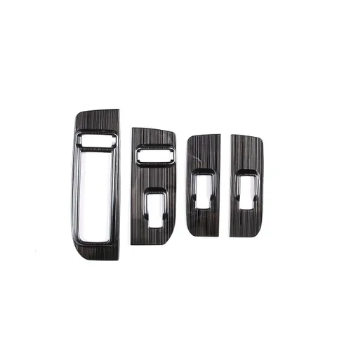 Vista 3 de PIUGILH Kit de ajuste de botón interior para Hummer H3 2005-2007 (negro)